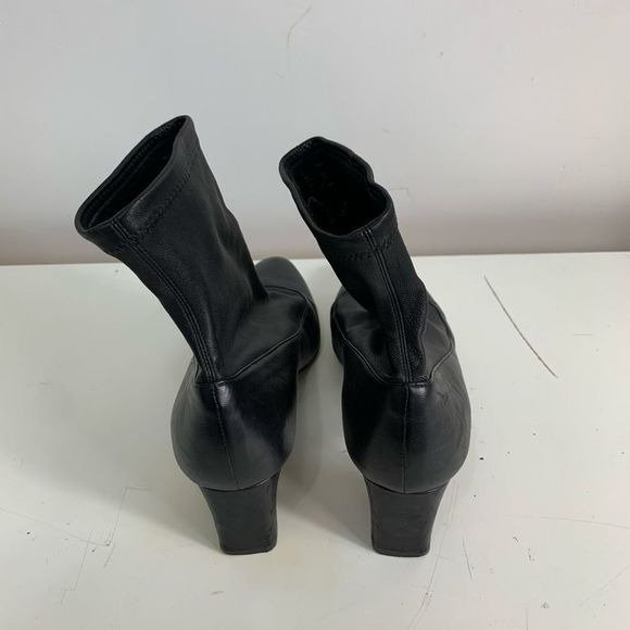 Tamra Mellon leather sock heeled boots - Picture 4 of 7